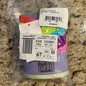 Brand new Hank Panky Original Thong 5 pack